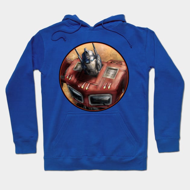 Optimus Prime Hoodie by A Grimes Studio